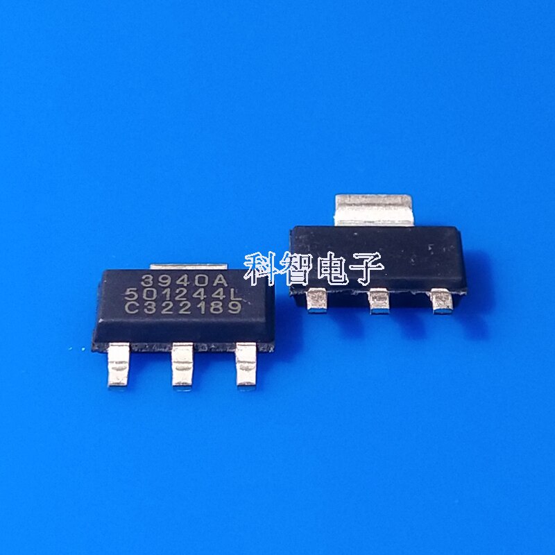 10pcs 100%  ο SPX3940AM3-L-5.0/T 5v   Ĩ SOT223-4